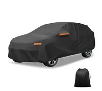 X AUTOHAUX Car Cover Outdoor Waterproof Sun Rain Snow Hail Protection with Left Side Zipper 210D-PU for Lexus RX