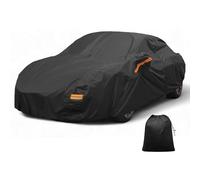 X AUTOHAUX Car Cover Outdoor Waterproof Sun Rain Snow Hail Protection with Left Side Zipper Aluminum Film for Lexus LC