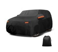 X AUTOHAUX Car Cover Outdoor Waterproof Sun Rain Snow Hail Protection with Left Side Zipper Aluminum Film for Lincoln Nautilus