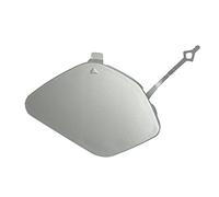X AUTOHAUX Car Front Bumper Tow Hook Cover 51137361220 Eye Lid Silver Gray