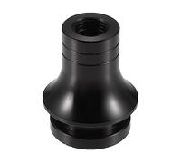 X AUTOHAUX Car Gear Shift Knob Adapter, M12x1.25 Universal Aluminum Alloy Black