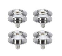 X AUTOHAUX Car Gray Aluminum Alloy Bumper Quick Release Fastener Set