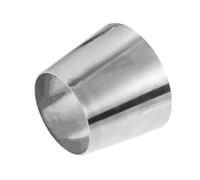 X AUTOHAUX Car Mandrel Exhaust Bend Elbow Pipe for Car 3" OD to 4" OD | Stainless Steel, Universal, Car Exhaust Pipe Adapter Reducer Connector