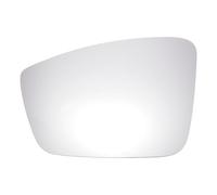 X AUTOHAUX Car Rearview Left Side Mirror Glass Replacement W/Backing Plate Convex Heated White Glass for Seat MII KF1 KE1 2011-2017 for SKODA CITIGO 2011-2016 for VOLKSWAGEN UP