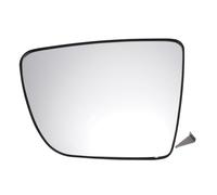 X AUTOHAUX Car Rearview Left Side Mirror Glass Replacement W/Backing Plate Convex Non-heated White Glass for KIA Venga 2009-2020