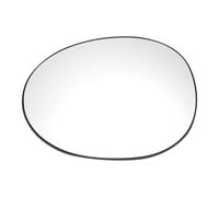 X AUTOHAUX Car Rearview Left Side Mirror Glass Replacement W/Backing Plate Convex Non-heated White Glass for Peugeot 107 2005-2014