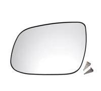 X AUTOHAUX Car Rearview Left Side Mirror Glass Replacement W/Backing Plate Convex Non-heated White Glass for KIA Ceed 2009-2012