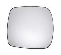 X AUTOHAUX Car Rearview Left Side Mirror Glass Replacement W/Backing Plate Convex Non-heated White Glass for Renault Kangoo 2008-2012