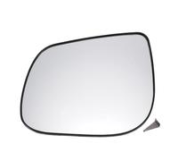 X AUTOHAUX Car Rearview Left Side Mirror Glass Replacement W/Backing Plate Convex Non-heated White Glass for KIA Picanto 2012-2020