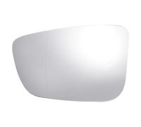 X AUTOHAUX Car Rearview Left Side Mirror Glass Replacement W/Backing Plate Heated White Glass for BMW 3 Series G20 G21 2019-2023