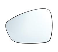 X AUTOHAUX Car Rearview Left Side Mirror Glass Replacement W/Backing Plate Non-heated White Glass for Citroen C3 2009-2016