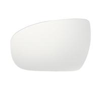 X AUTOHAUX Car Rearview Left Side Mirror Glass Replacement W/Backing Plate Non-heated White Glass for Hyundai I20 2014-2020