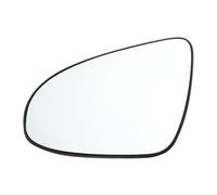 X AUTOHAUX Car Rearview Left Side Mirror Glass Replacement W/Backing Plate Non-heated White Glass for Citroen C1 2014-2022