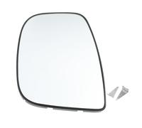 X AUTOHAUX Car Rearview Left Side Mirror Glass Replacement W/Backing Plate Non-heated White Glass for Citroen Berlingo 2012-2018