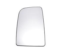 X AUTOHAUX Car Rearview Left Side Upper Part Mirror Glass Replacement W/Backing Plate Convex Non-heated White Glass for Mercedes Sprinter 2006-2011