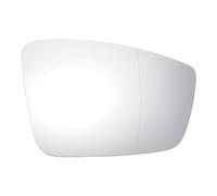 X AUTOHAUX Car Rearview Right Side Mirror Glass Replacement W/Backing Plate Aspherical Heated White Glass for Seat MII 2018-2019 for SKODA CITIGO 2011-2016 for VOLKSWAGEN UP POLO