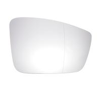 X AUTOHAUX Car Rearview Right Side Mirror Glass Replacement W/Backing Plate Aspherical Heated White Glass for Seat MII KF1 KE1 2011-2017 for SKODA CITIGO 2011-2016 for VOLKSWAGEN UP