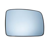 X AUTOHAUX Car Rearview Right Side Mirror Glass Replacement W/Backing Plate Convex Heated Blue Glass for Land Rover Discovery 3 2004-2009