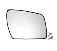X AUTOHAUX Car Rearview Right Side Mirror Glass Replacement W/Backing Plate Convex Non-heated White Glass for KIA Soul 2009-2013