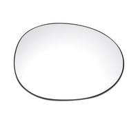 X AUTOHAUX Car Rearview Right Side Mirror Glass Replacement W/Backing Plate Convex Non-heated White Glass for Peugeot 107 2005-2014