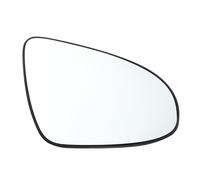 X AUTOHAUX Car Rearview Right Side Mirror Glass Replacement W/Backing Plate Non-heated White Glass for Citroen C1 2014-2022