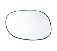 X AUTOHAUX Car Rearview Right Side Mirror Glass Replacement W/Backing Plate Non-heated White Glass for Citroen C2 C3 2003-2009