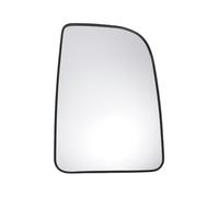 X AUTOHAUX Car Rearview Right Side Upper Part Mirror Glass Replacement W/Backing Plate Convex Heated White Glass for Mercedes Sprinter 2018-2023