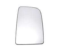 X AUTOHAUX Car Rearview Right Side Upper Part Mirror Glass Replacement W/Backing Plate Convex Heated White Glass for Mercedes Sprinter 2006-2011