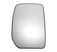 X AUTOHAUX Car Rearview Right Upper Side Mirror Glass Replacement W/Backing Plate Non-heated White Glass for Ford TRANSIT MK6 MK7 2000-2014