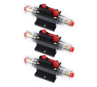 X AUTOHAUX Car Reset Circuit Breaker Fuse Holder 100A DC 12-48V (Pack of 3)