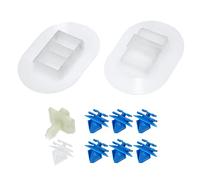 X AUTOHAUX Car Side Skirt Fixing Clip Set Fit for Citroen DS3-10 Pcs White