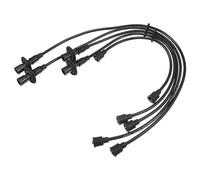 X AUTOHAUX Car Spark Plug Coil Wires Ignition Coil Harness Cable 7mm Fit for VW Beetle Karmann Ghia No.111998031A - Pack of 5