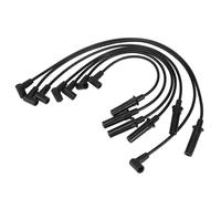 X AUTOHAUX Car Spark Plug Coil Wires Ignition Coil Harness Cable Fit for Dodge Dakota 1999 2000 2002 2003 6 Cyl 3.9L No.4728037AC - Pack of 7