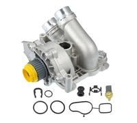 X AUTOHAUX Car Water Pump 06H121026CF for Audi A3 A4 A5 A6 1 Pcs