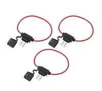 X AUTOHAUX DC 12V 16 Gauge Car in Line ATC Blade Style 25A Standard Fuse