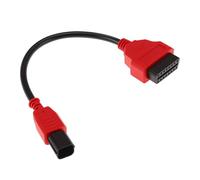 X AUTOHAUX Diagnostic Cable for 2017-2021 Brnaded Motorcycles with 6Pin Port for Kawasaki OBD Adapter Cable Euro 5 6-Pin OBD1 to 16-Pin OBD2