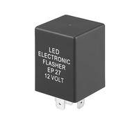 X AUTOHAUX Electronic LED Flasher Relay Fix, 5 Pin EP27 Car Turn Signal Flasher