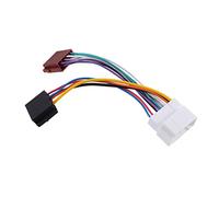 X AUTOHAUX For ISO Radio Stereo Harness Adapter for Honda Accord Crosstour | Inner, for Honda Accord Crosstour 98-08, for Honda Civic 00-05, Car DVD CD Pleayer Wiring Harness, Plastic, Multicolor, 1Pcs