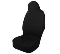X AUTOHAUX Front Seat Covers Protector Polyester Universal for Car Truck Black
