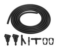 X AUTOHAUX Front Windshield Washer Nozzles Kit Replaces 5116079AA for Car