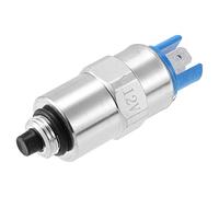 X AUTOHAUX Fuel Cut-off Shut Off Solenoid Valve 12V 7167-620C for PERKINS