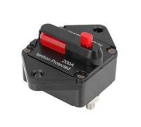 X AUTOHAUX Fuse Holders Inverter Circuit Breaker 200A Waterproof for Car