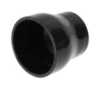 X AUTOHAUX ID 2.25" to 3" 57mm-76mm Straight Reducer Silicone Tubing 4-Ply Intercooler Heater Turbocharger Air Intake Pipe Radiator Coolant Tube 3inch 76mm Length 4.5mm Thickness Black