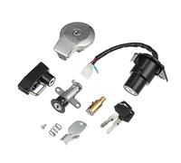 X AUTOHAUX Ignition Switch Fuel Gas Lock Seat Lock Helmet Lock for Yamaha XV535