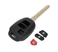 X AUTOHAUX Key Shell Case Keyless Entry Remote Key Fob Replacement Case for Toyota Prius 2013-2016 for Toyota RAV4 2013-2015 3 Buttons HYQ12BDM