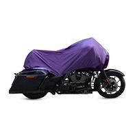 X AUTOHAUX L Motorcycle Cover Lightweight Half Cover Outdoor Protector Purple