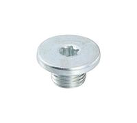 X AUTOHAUX M14 x 1.5 Oil Drain Plug Sump Aluminium Alloy Silver Tone