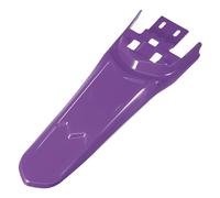 X AUTOHAUX Motorcycle Rear Tail Mud Guard Fender Dirt Bike Pit Mudguard Modified Mud Flap Protector Purple Fit for Sur Ron Light x S Segwa Y X160 - Pack of 1