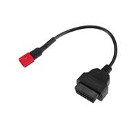 X AUTOHAUX OBD2 Adapter Cable Replacement for Guzzi for Kawasaki for Suzuki 6 Pin OBD Cable Adapter Connector