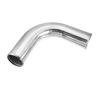 X AUTOHAUX OD 4" 102mm Leg Length 6" 152mm Car Aluminum Alloy Tube Intercooler Pipe 90 Degree Bend Elbow Air Intake Joiners Tubing - Pack of 1